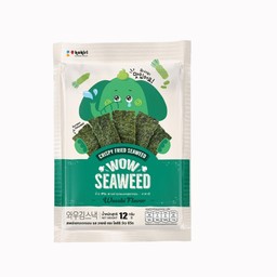 สาหร่ายแผ่นทอดกรอบ รสหมึกย่าง