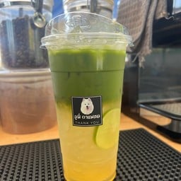 มัทฉะน้ำผึ้งมะนาว