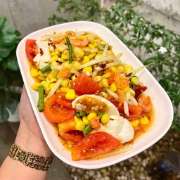 ตำข้าวโพดไข่เค็ม