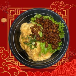 ข้าวไข่ข้นหมูสับ