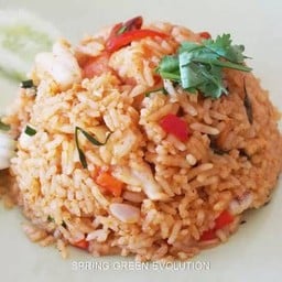 ข้าวผัดต้มยำหมู