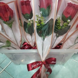 ดอกกุหลาบ 1 ดอก  #002