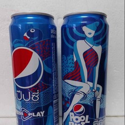 เป๊บซี่ 325 ml. + น้ำแข็ง 1 แก้ว 22 ออนซ์