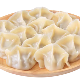 韭菜鸡蛋水饺เกี๊ยวไข่กับต้นหอม