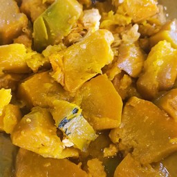 ผัดฟักทองใส่ไข่