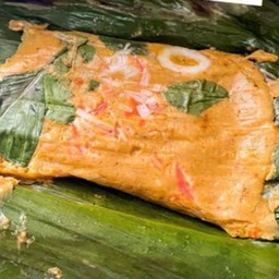 ห่อหมกย่าง(ไข่แมงดา1ห่อ)