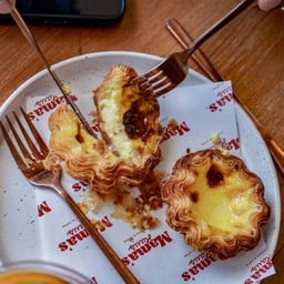 Caramel Egg Tart Croissant