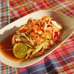 ตำไทยไข่เค็ม