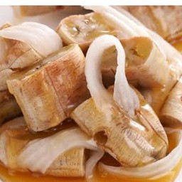 กล้วยปิ้ง มะพร้าวอ่อน  น้ำกะทิสูตรคาราเมลหอมอร่อย