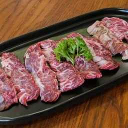 เนื้อ HARAMI (บังลม) + ฟรีข้าวญี่ปุ่น ,ซุปมิโซะ