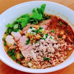 ก๋วยเตี๋ยวต้มยำหมูสับโบราณ
