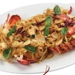 Spaghetti Lobster Aglio E Olio