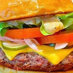 Redemption beef burger
