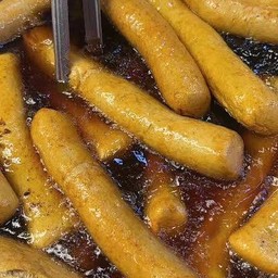 ปลาเส้นทอด