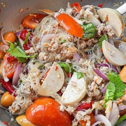 ยำวุ้นเส้นธรรมดา