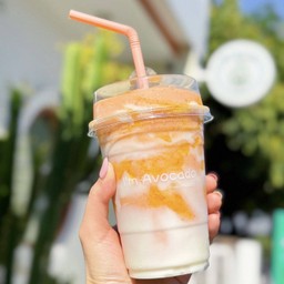 🥭🍓 มะม่วง-สตรอเบอร์รี่ โยเกิร์ต สมูทตี้ 🍓🥭