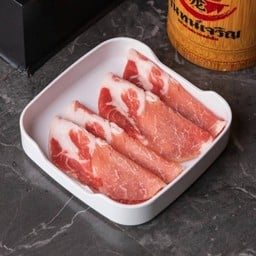 สันคอหมูสไลด์