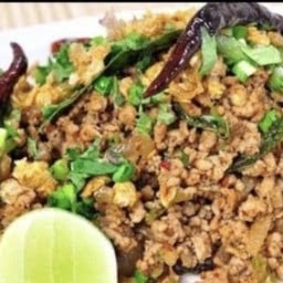 ลาบคั่วเนื้อ