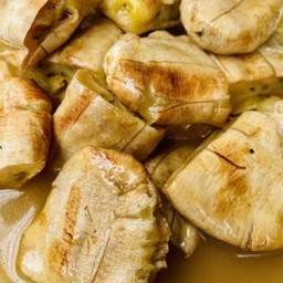 กล้วยปิ้งดั้งเดิม น้ำกะทิสูตรคาราเมล หอมอร่อย