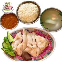 [เซตสุดคุ้ม]ไก่สับ(เล็ก)+ข้าวมันหอม 1ห่อ