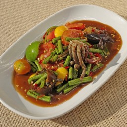 ตำถั่วฝักยาว