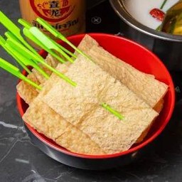 ฟองเต้าหู้ทอดแผ่นใหญ่