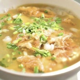 แกงจืดไข่น้ำ ตู้หู้ + ข้าวสวยหอม 100%