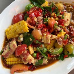 ตำข้าวโพดปูปลาร้า