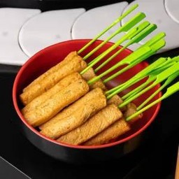 ปลาเส้นทอด