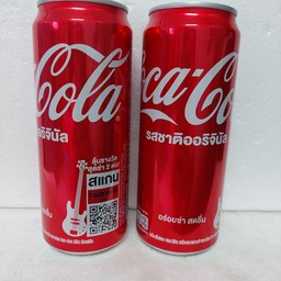 โค้ก 325 ml. + น้ำแข็ง 1แก้ว 22 ออนซ์