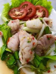 ยำปลากะพง