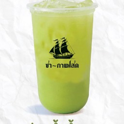 ชาเขียวน้ำผึ้งมะนาว