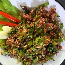 เนื้อก้อยมะนาว