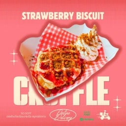 สตอเบอรรี่ครัมเบิ้ลครอฟเฟิล