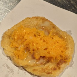 โรตีโบราณ + ฝอยทอง