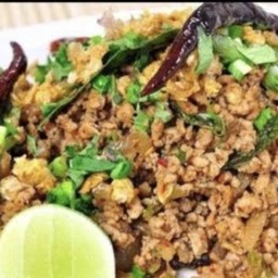 ลาบคั่วหมู