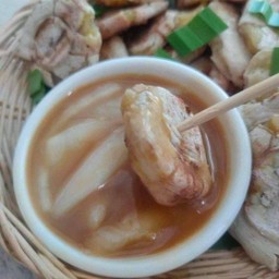 กล้วยปิ้ง น้ำราดมะพร้าวอ่อน (ชุดใหญ่)