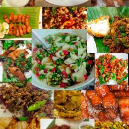 กะเพราโบราณรสจัด (หมูบ้านฮาบิทาวเนส)