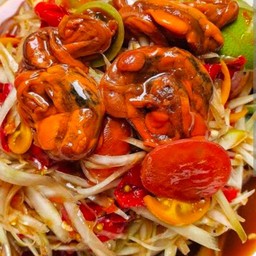 ตำหอยดองปลาร้า