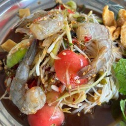ตำนัวผัวหลง•คอหมูย่าง§ไก่ย่าง