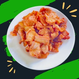 หมูสามชั้นทอดน้ำปลา 5 ขีด (500 กรัม)