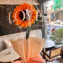 ช่อดอกทานตะวัน กำมะหยี่