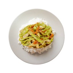 ข้าวผัดพริกหยวกหมู , ไก่ (โปรดระบุ)