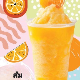 ส้มสดปั่น