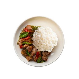 ข้าวกระเพาเครื่องใน