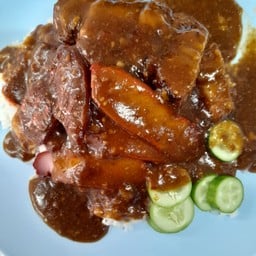 ข้าวหมูกรอบอย่างเดียว
