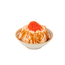 ข้าวหน้าแซลมอนเบิร์น