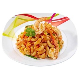 ผัดมักกะโรนี,ผัดมาม่า ทะเล