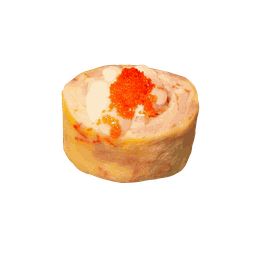 ไข่หวานโรลปูอัดเบคอนสลัด