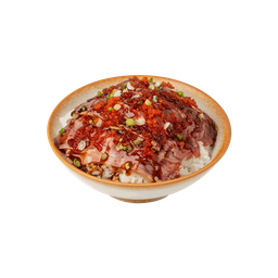 ข้าวหน้าเนื้อวากิว